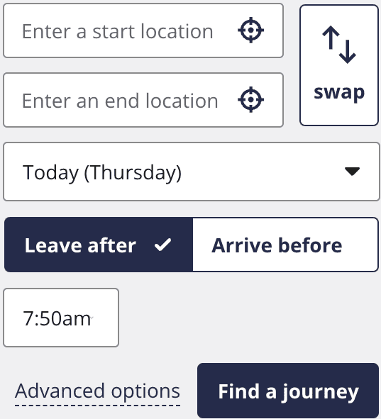 Translink Journey Planner